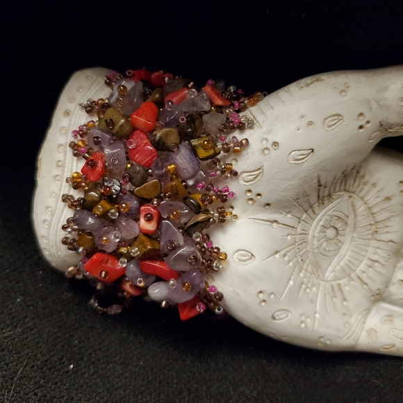 NWOT Set of 3 matching beaded bracelets - Picture 9 of 11